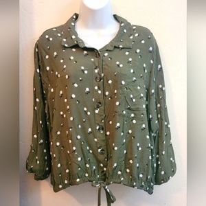 NOBO Button up Blouse, Junior's Size 15/17